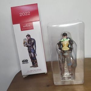 STAR WARS The Mandalorian I'LL SEE YOU AGAIN  Hallmark Keepsake Ornament